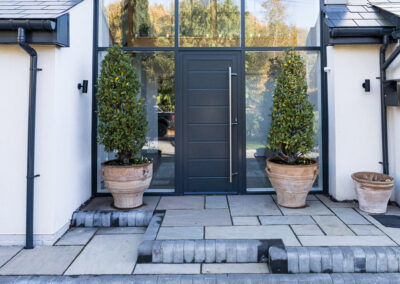 Smart alitherm 400 aluminium entrance door