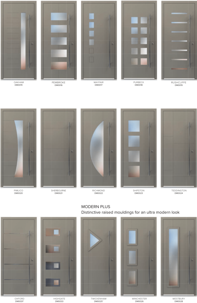 Modern aluminium doors kent